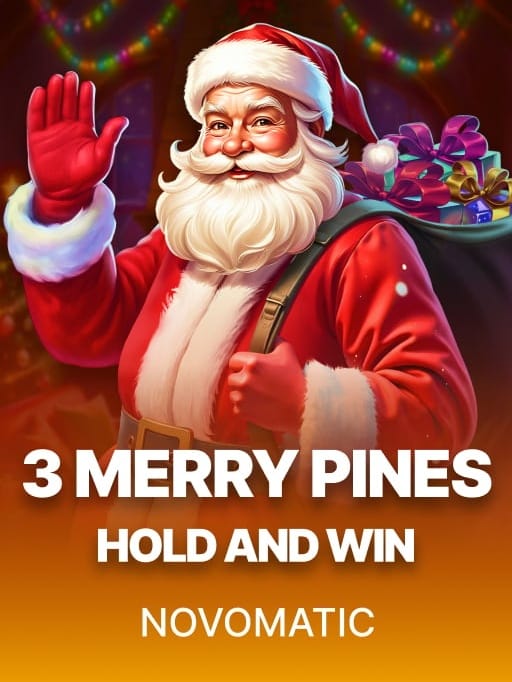 3 Merry Pines Hold and Win game screenshot